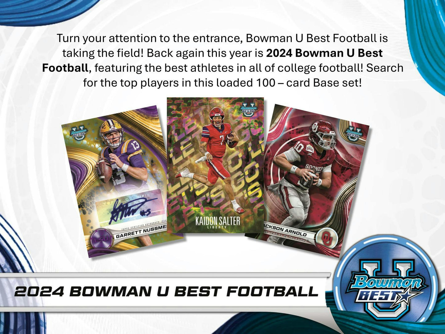 2024 Topps Bowman U Best Football Hobby Box