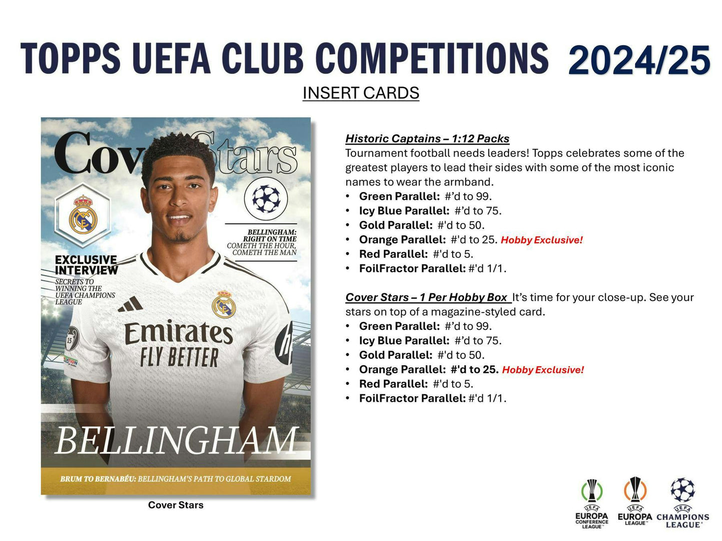 2024-25 Topps Flagship Edition UEFA Club Competitions Hobby Box