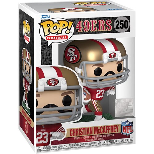 Funko Pop Football Christian McCaffrey 250 49ers