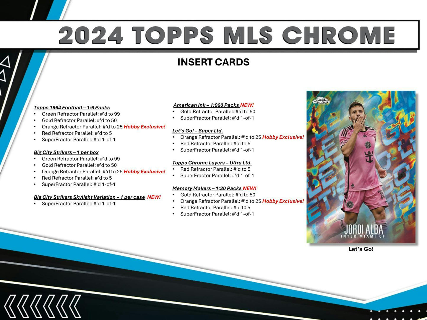 2024 Topps Chrome MLS Hobby Box