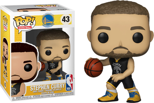 Funko Pop Golden State Warriors Stephen Curry 43