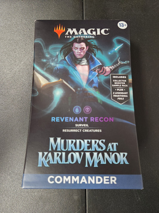 Magic The Gathering Murders at Karlov Manor Revenant Recon Commander Deck