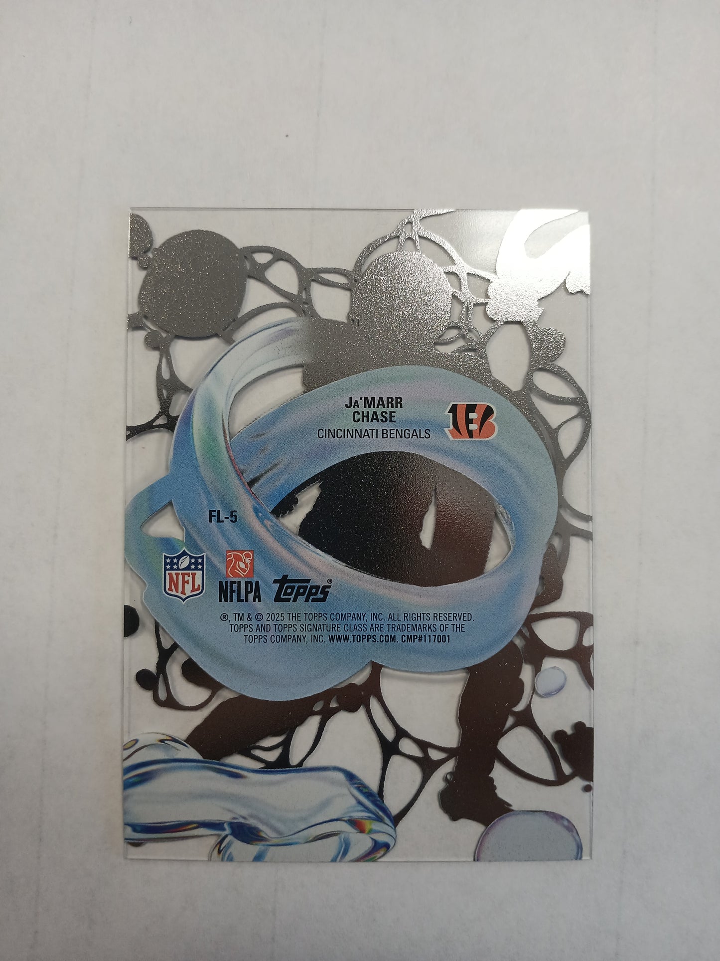 2025 Topps Signature Class Ja'Marr Chase Fluidity Acetate Case Hit SSP