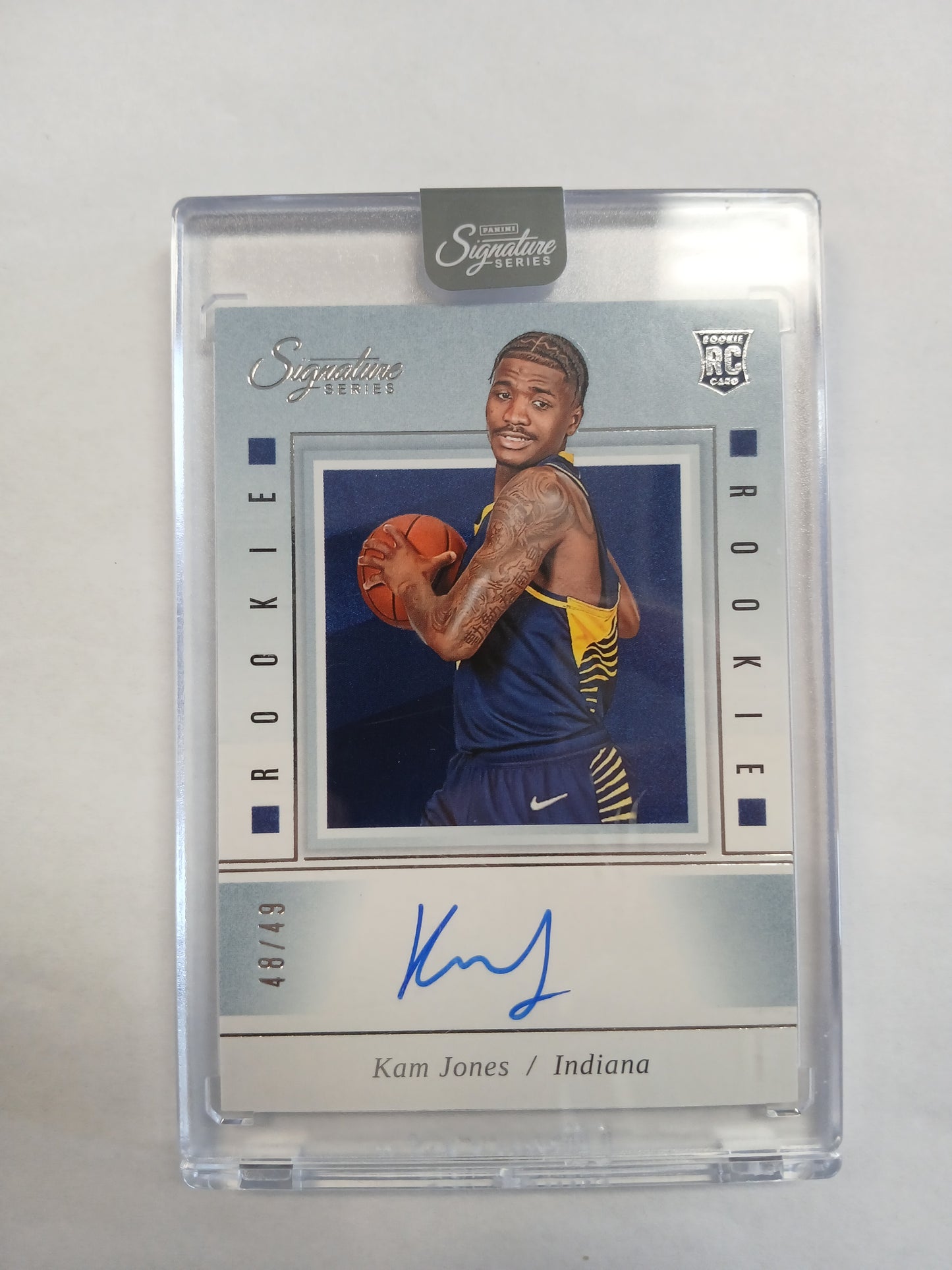 2025 Signature Series Kam Jones On Card Rookie Auto #/49