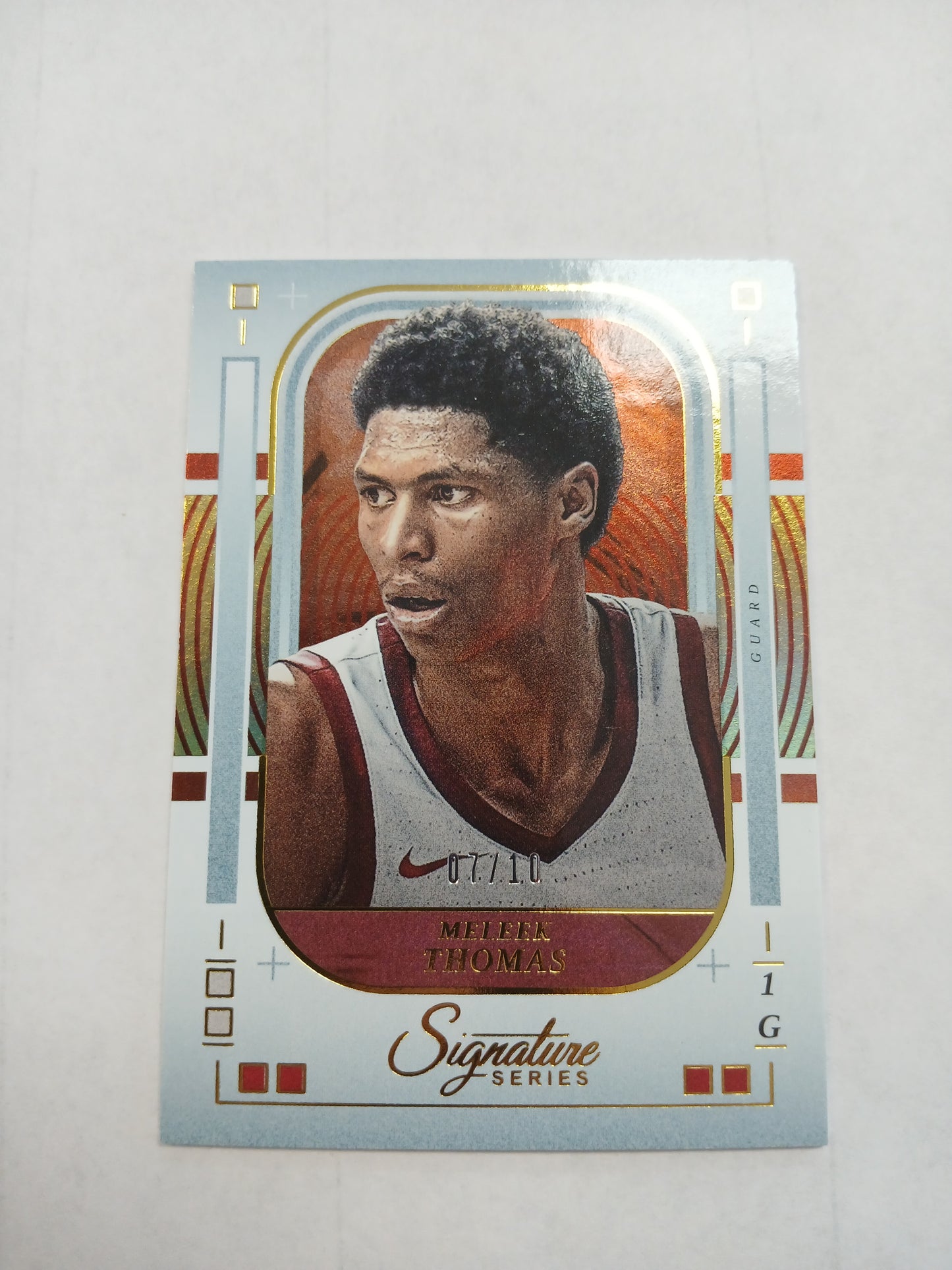 2025 Signature Series Meleek Thomas True Gold #/10