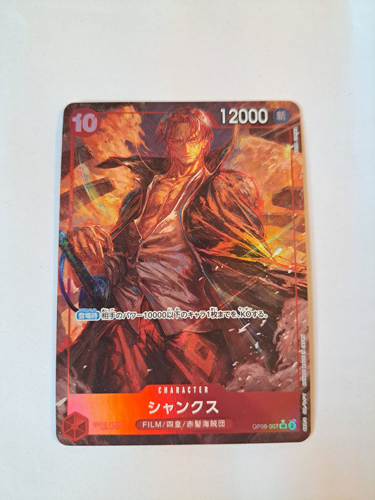 One Piece Tcg Shanks OP06-007 Wings of the Captain Near Mint