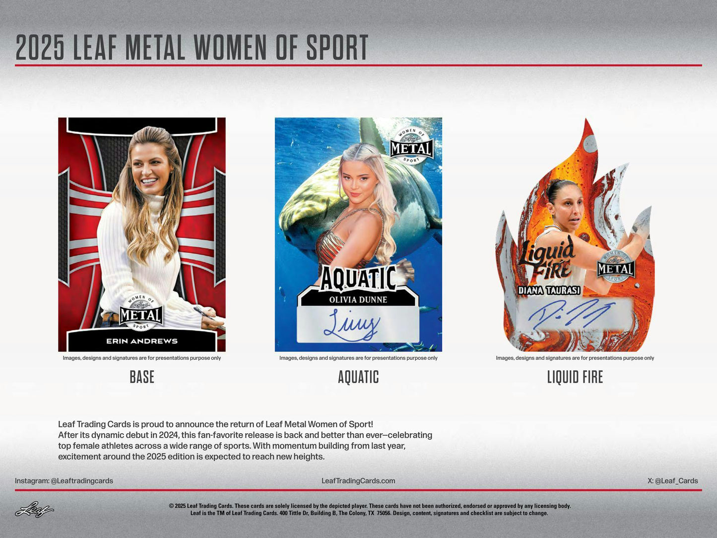2025 Leaf Women of Sport (1) Hobby Box