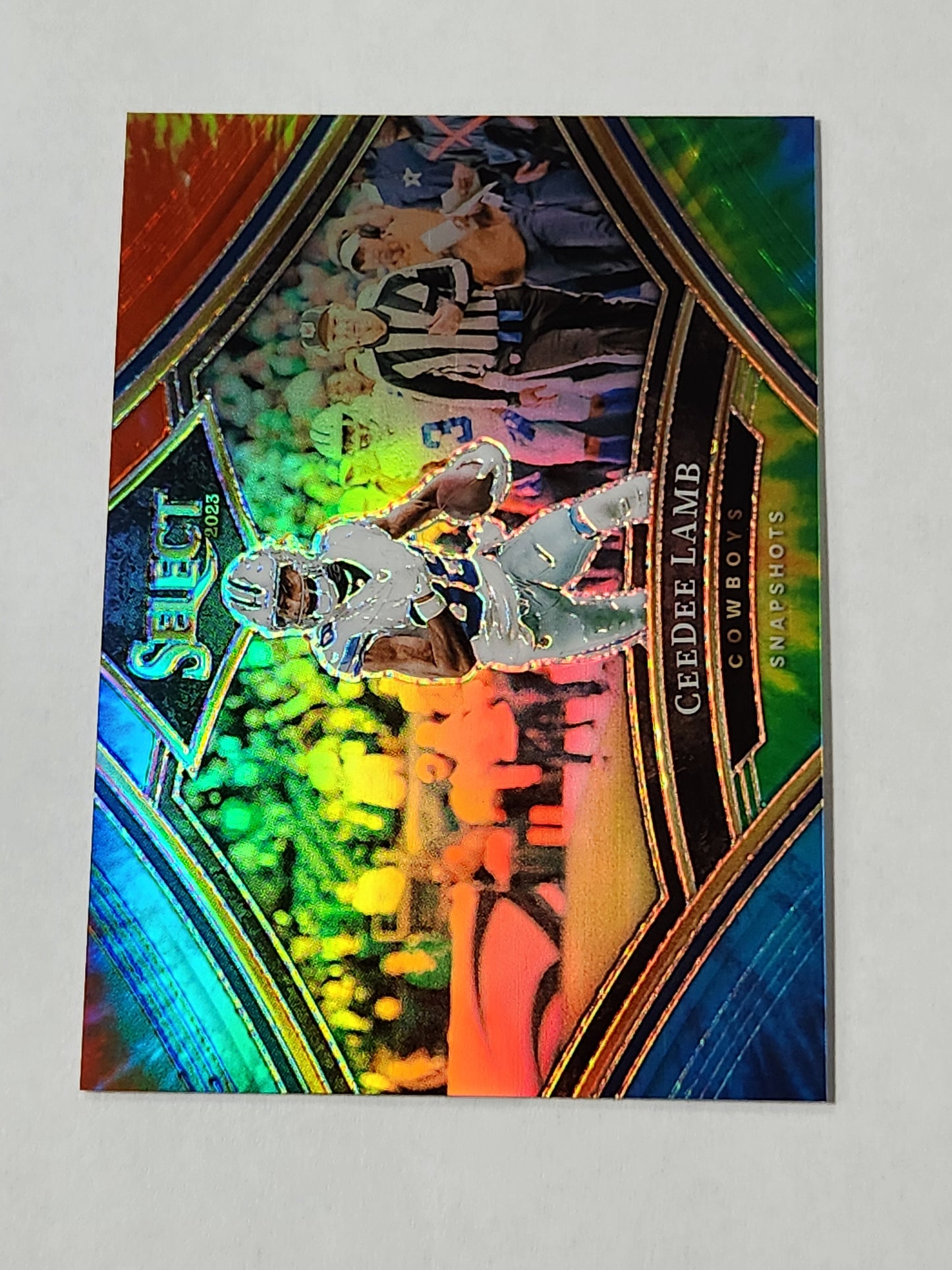 2023 Panini Select Ceedee Lamb Tie Dye /25 SP SS-CL