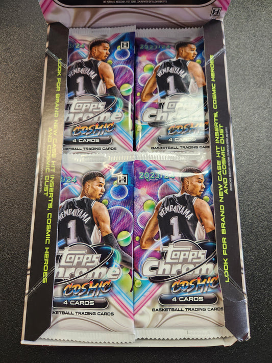 2023-24 Topps Chrome Cosmic Basketball Hobby Pack