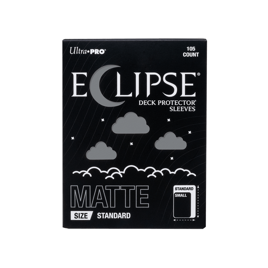 Ultra Pro -  Eclipse Matte Smoke Grey (105-Pack) - Enhanced Sleeves