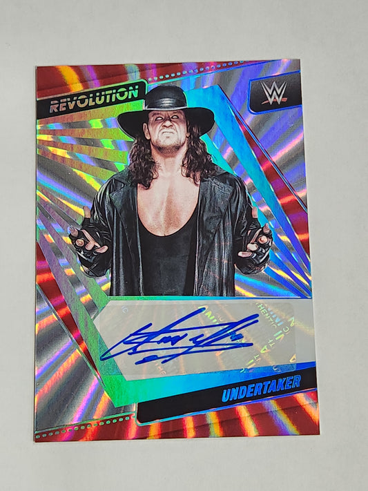 2022 Revolution WWE Undertaker Auto #/99