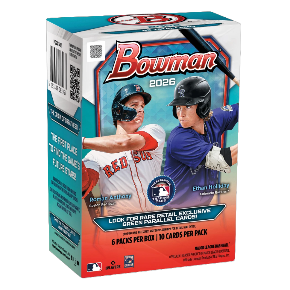 2026 Bowman Baseball Blaster Value Box