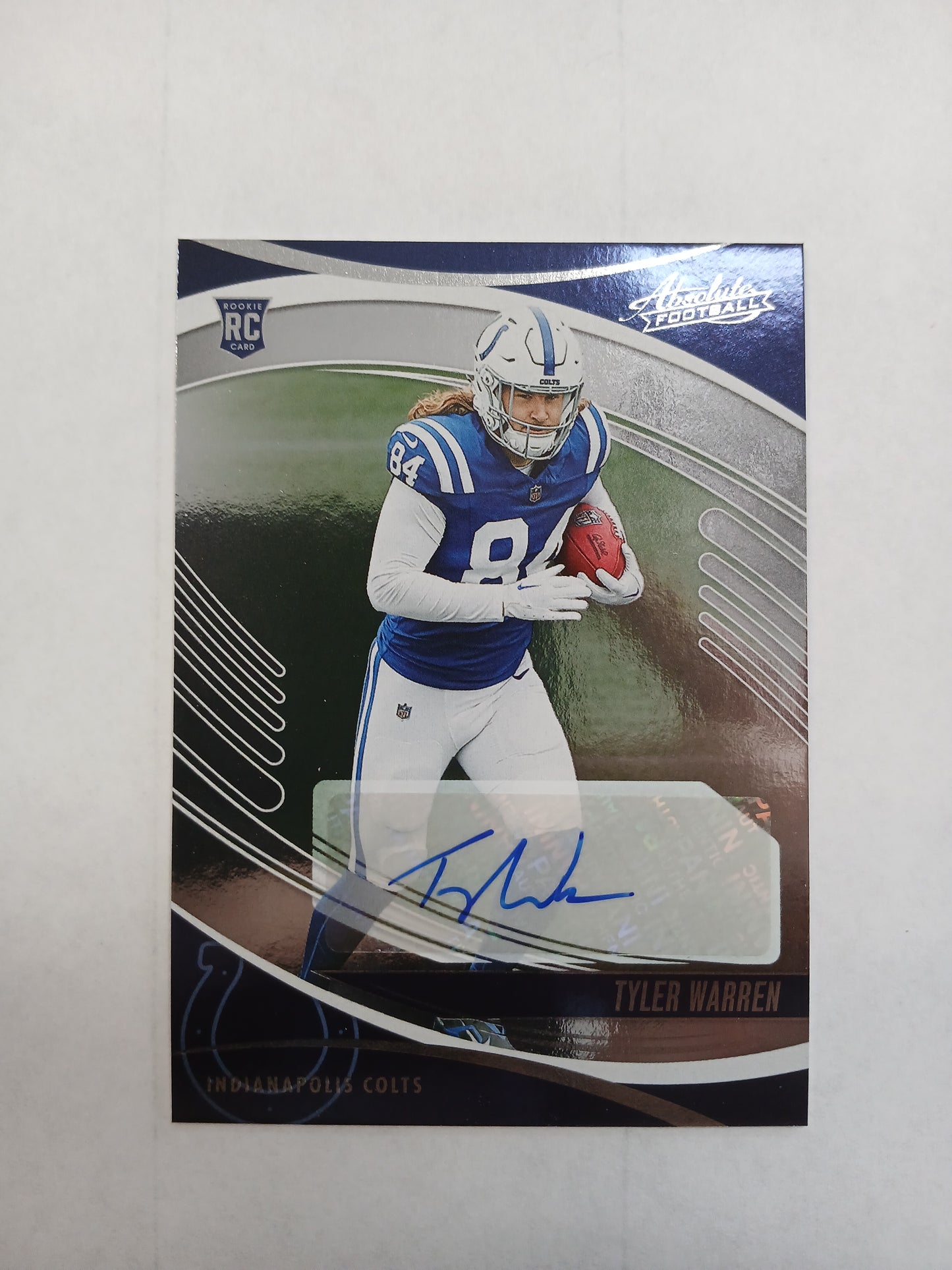 2025 Absolute Football Tyler Warren Rookie Auto