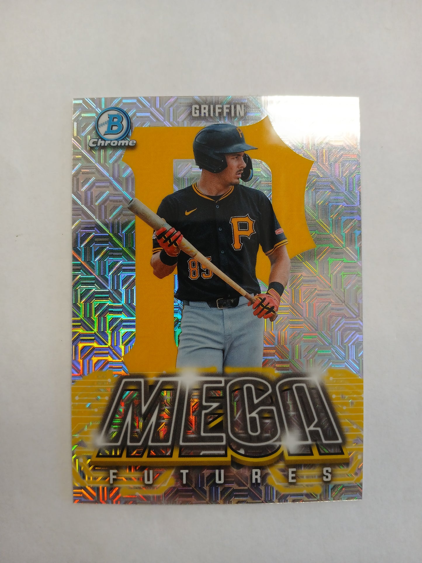 2026 Bowman Chrome Konnor Griffin Mega Futures Mojo Refractor Case Hit SSP