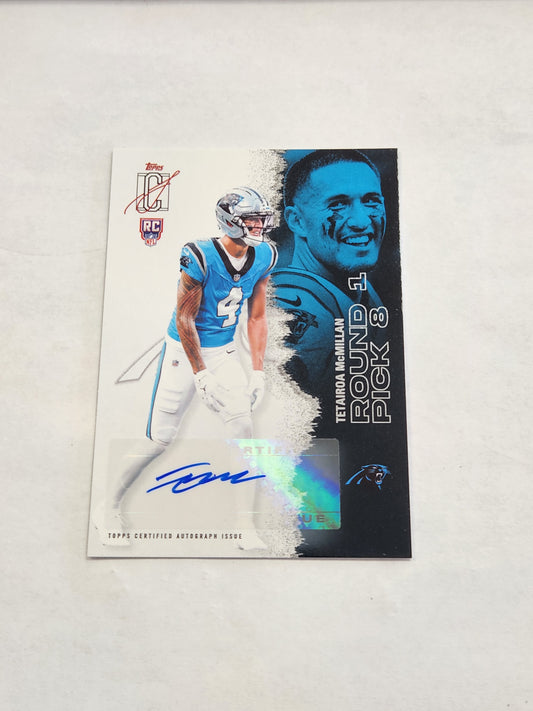 2025 Topps Signature Class Tetairoa McMillan Rookie Auto