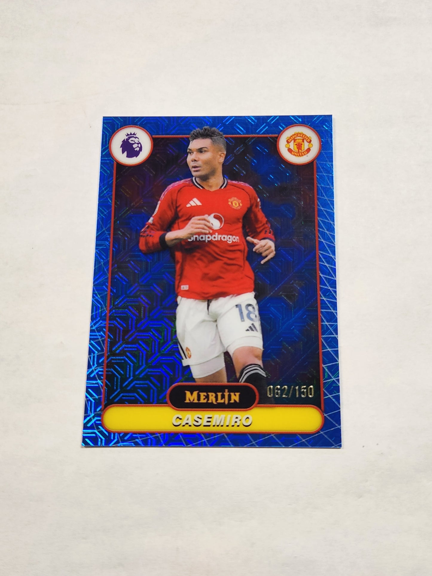 2026 Topps Merlin Casemiro Blue Mojo #/150