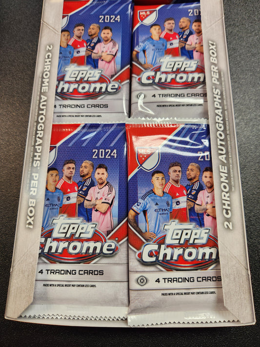 2024 Topps Chrome MLS Hobby Pack