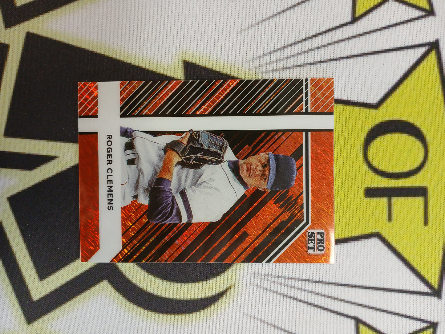 2024 Leaf Pro Set Roger Clemens Orange #1/1 One of One