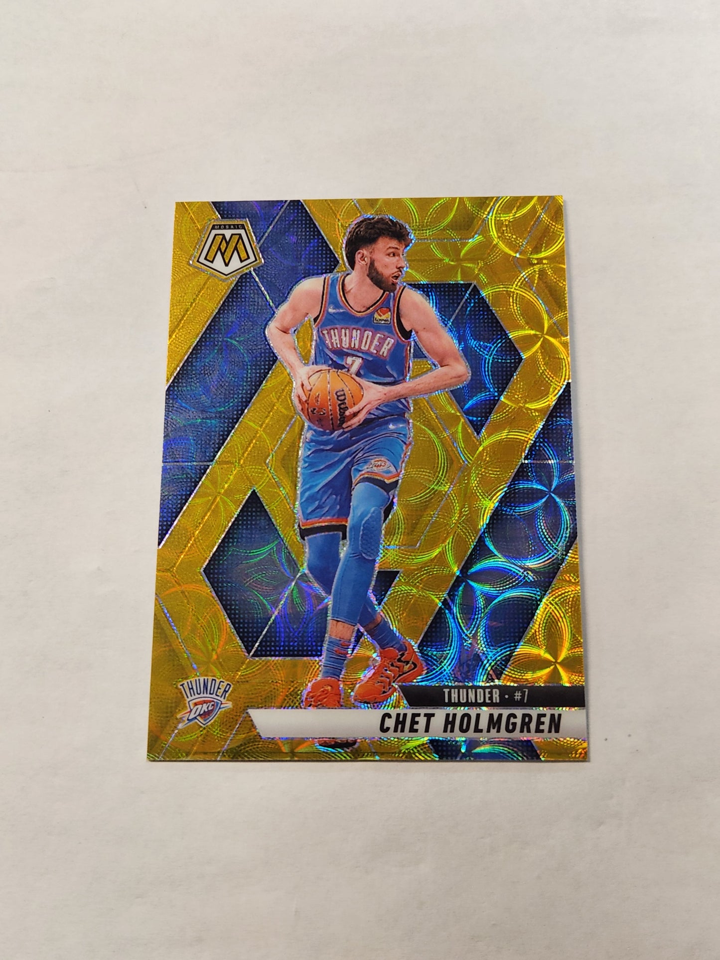 2024 Mosaic Chet Holmgren International Gold #/10