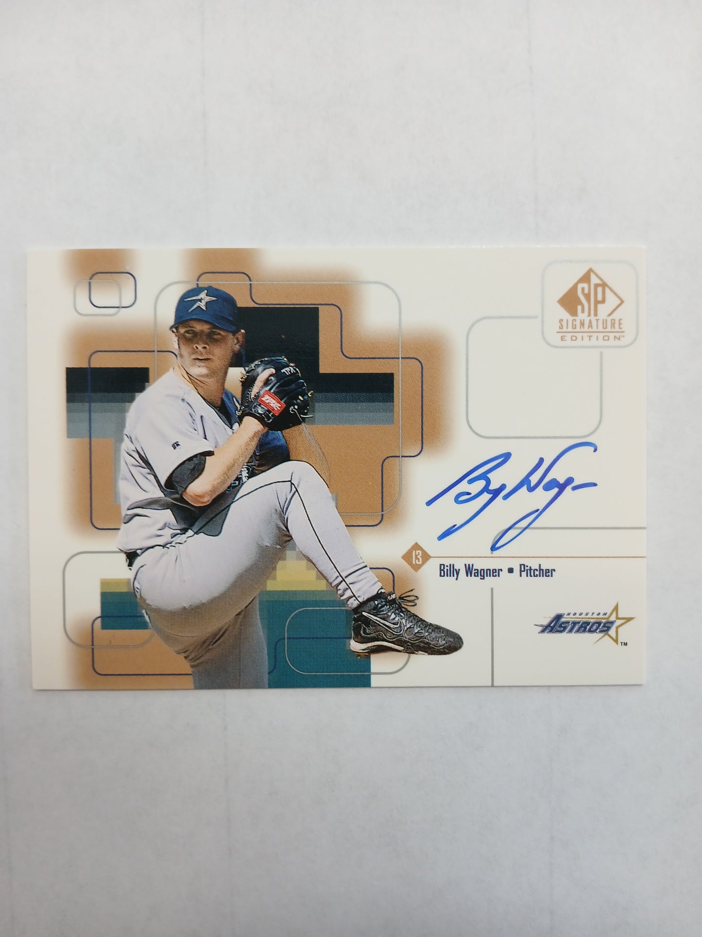 1999 SP Signature Edition Billy Wagner On Card Auto