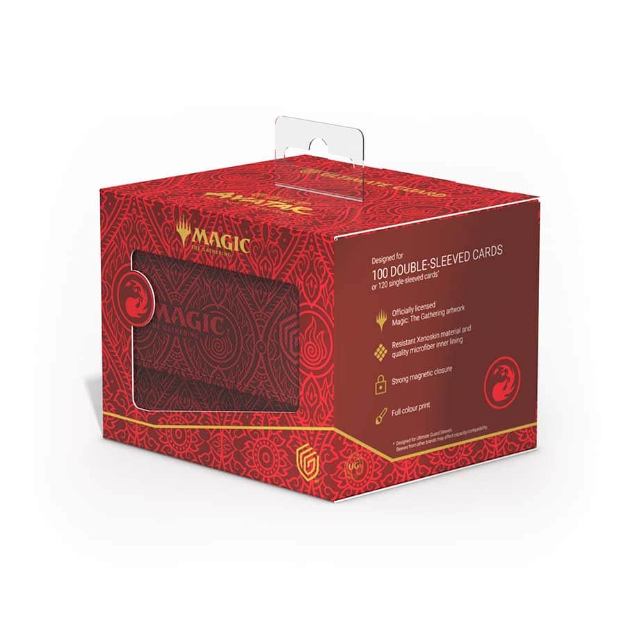 UG Sidewinder Xenoskin 100+ MTG Avatar Red Mana Deck Box