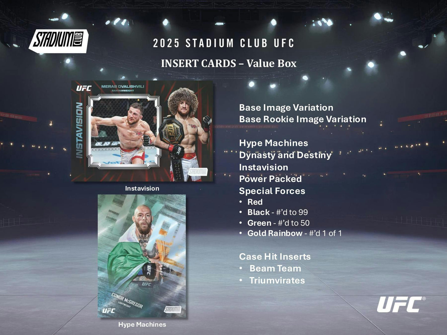 2025 Topps Stadium Club UFC Blaster Box