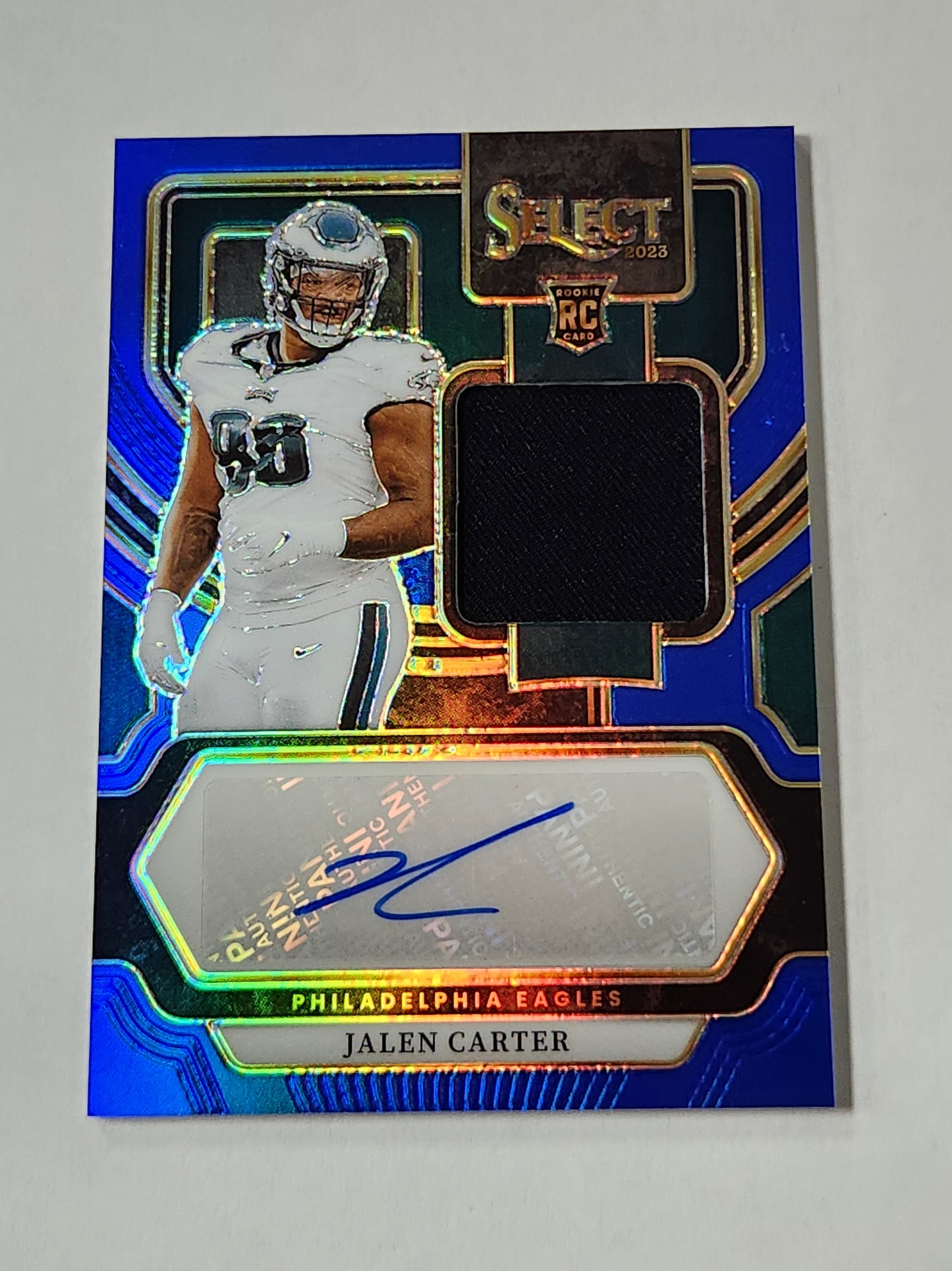 2023 Select Jalen Carter Rookie Jersey Auto /75 RSM-JCA