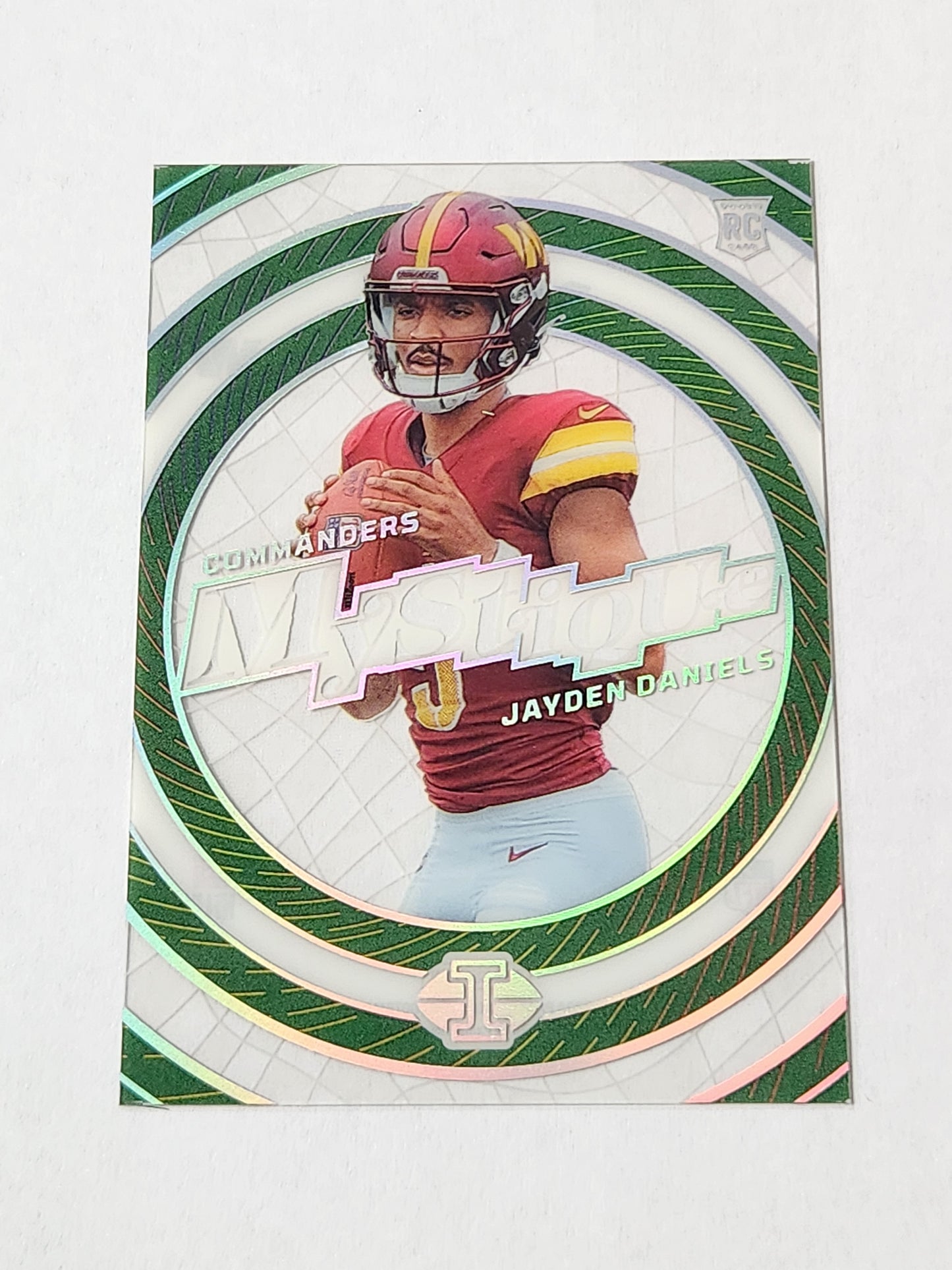 2024 Illusions Jayden Daniels RC Emerald Mystique 4