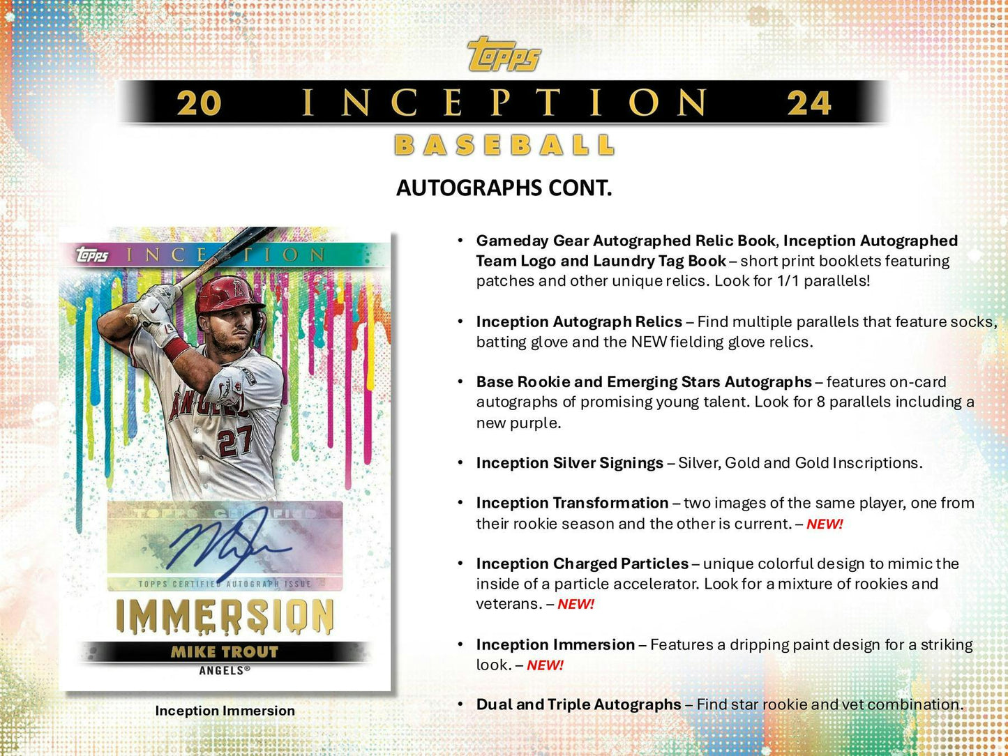 2024 Bowman U Inception Hobby Box