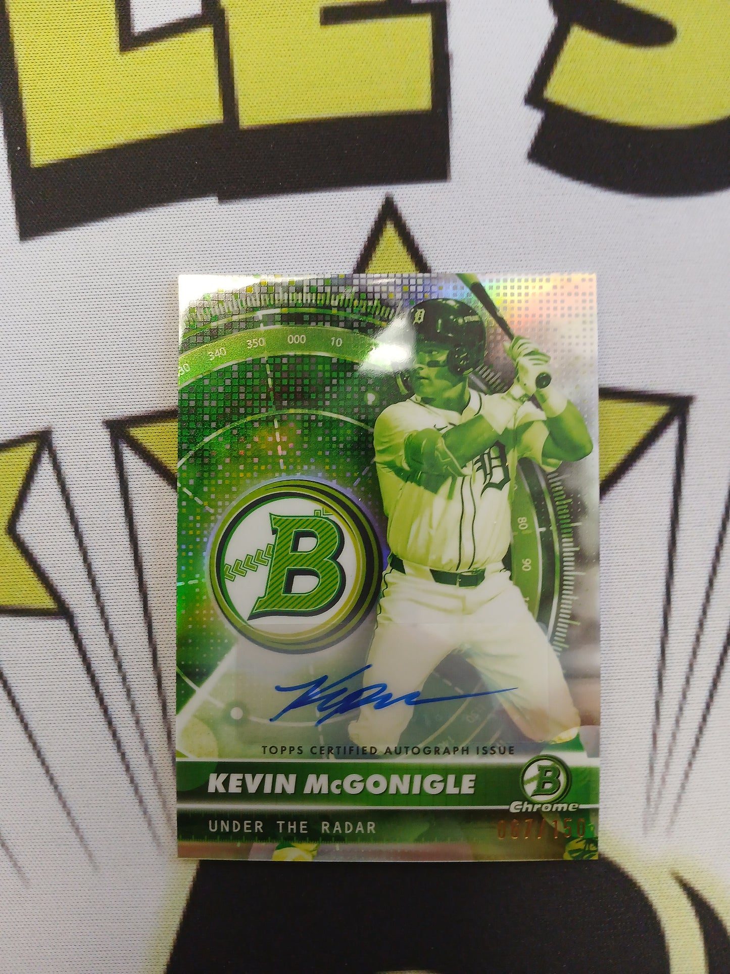 2026 Bowman Chrome Kevin McGonigle Under the Radar Auto Refractor #67/150 67!!