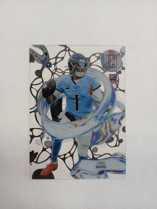 2025 Topps Signature Class Cam Ward Fluidity Rookie Acetate Case Hit SSP