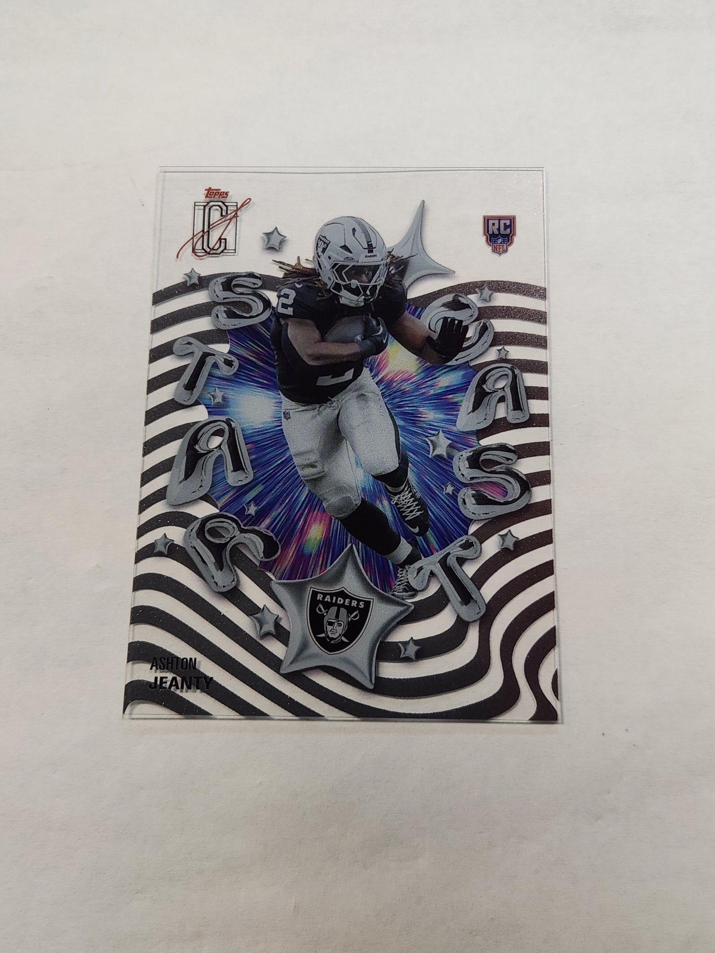 2025 Topps Signature Class Ashton Jeanty Star Cast Rookie Acetate Case Hit SSP