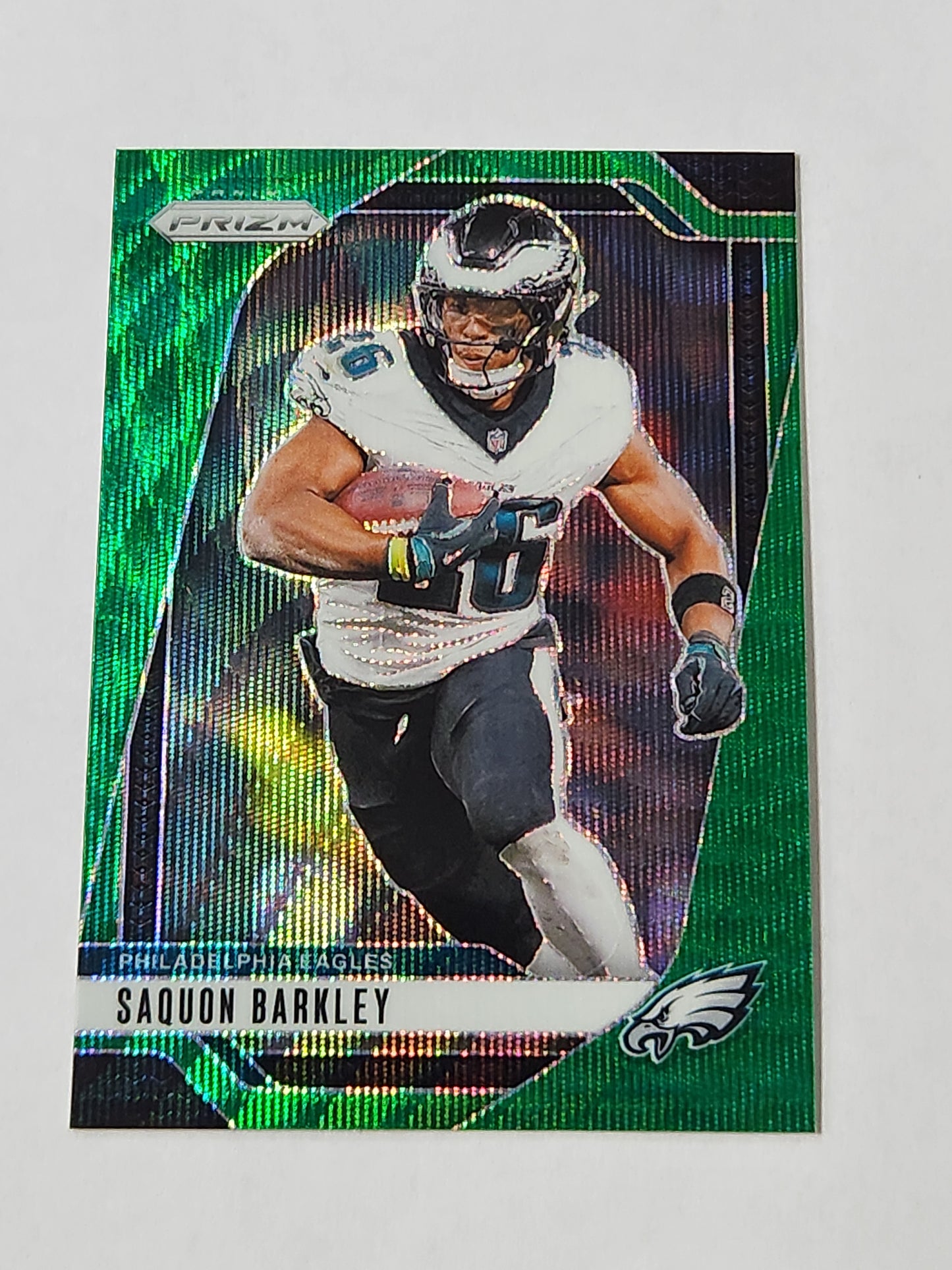 2024 Prizm Saquon Barkley Green Wave Color Match