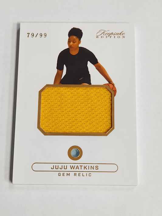 2024 Keepsake Edition JuJu Watkins Relic Crystal #/99