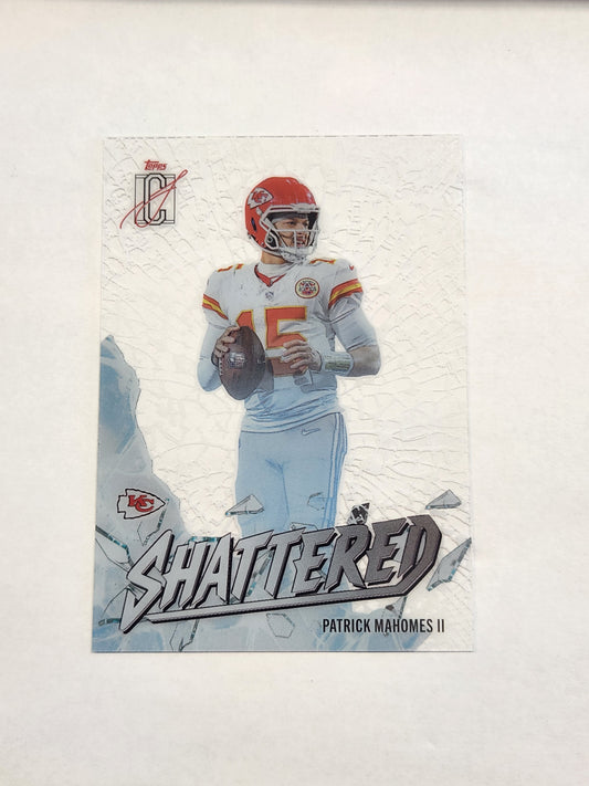 2025 Topps Signature Class Patrick Mahomes II Shattered Acetate Case Hit SSP