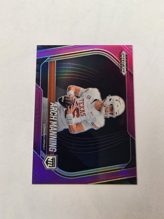 2025 Panini Prizm Black Arch Manning #197 Purple /99