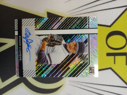 2024 Leaf Pro Set Roger Clemens Silver Auto #/3