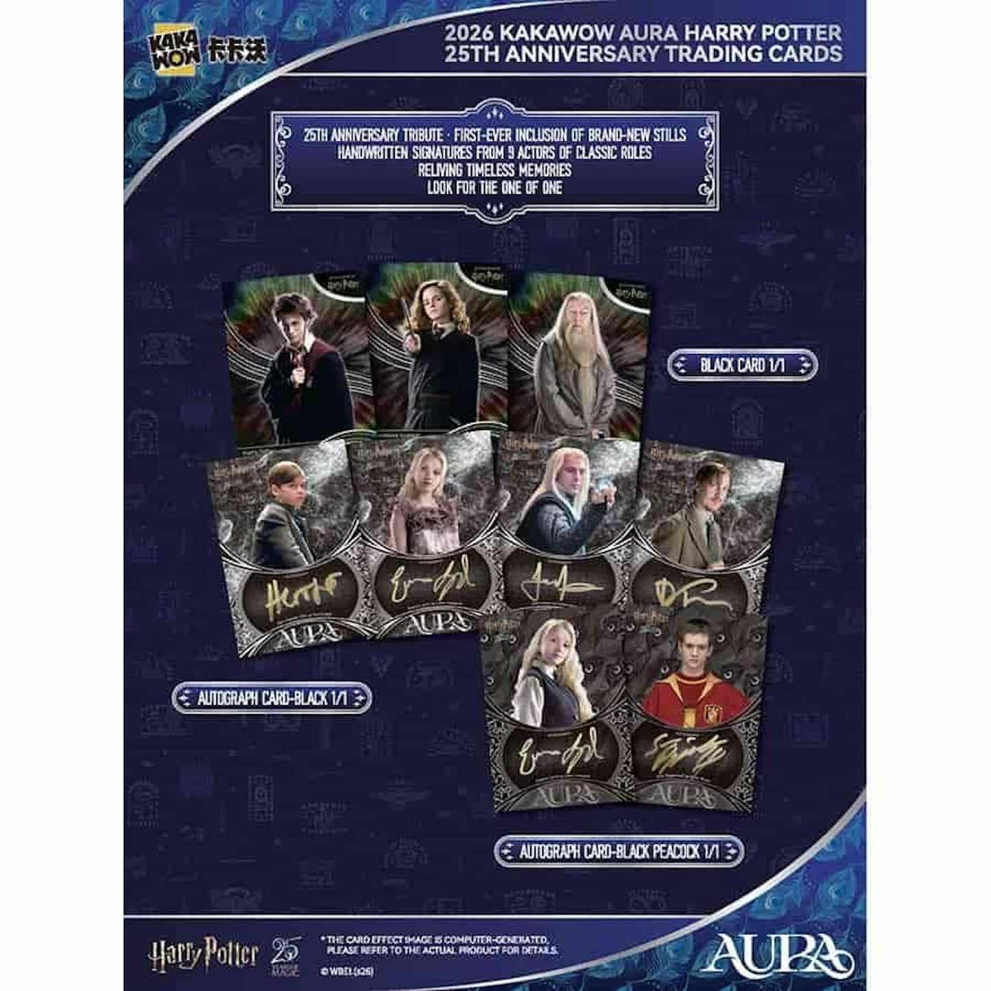 2026 Harry Potter Kakawow Aura 25th Anniversary Hobby Box