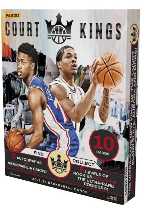 2025-26 Panini Court Kings Basketball Hobby Box