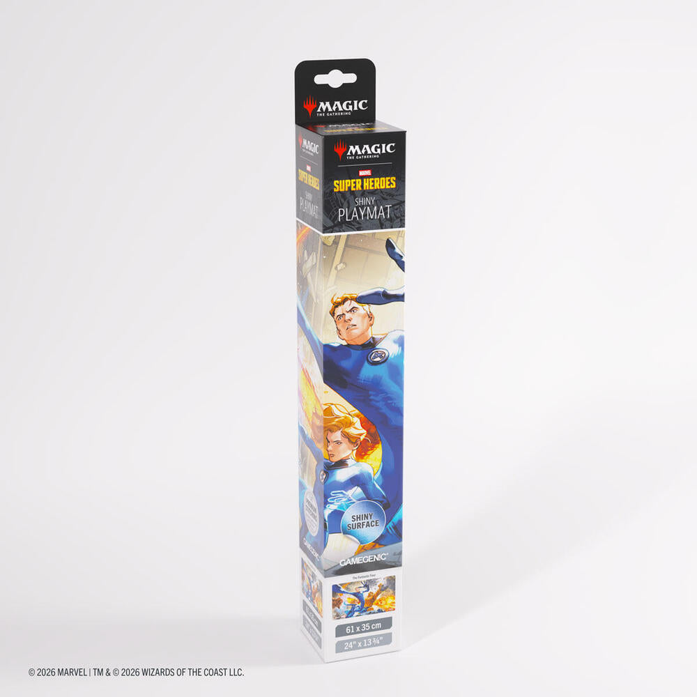 Magic: The Gathering Marvel Superheroes Shiny Playmat - The Fantastic Four - GameGenic Playmats 40246