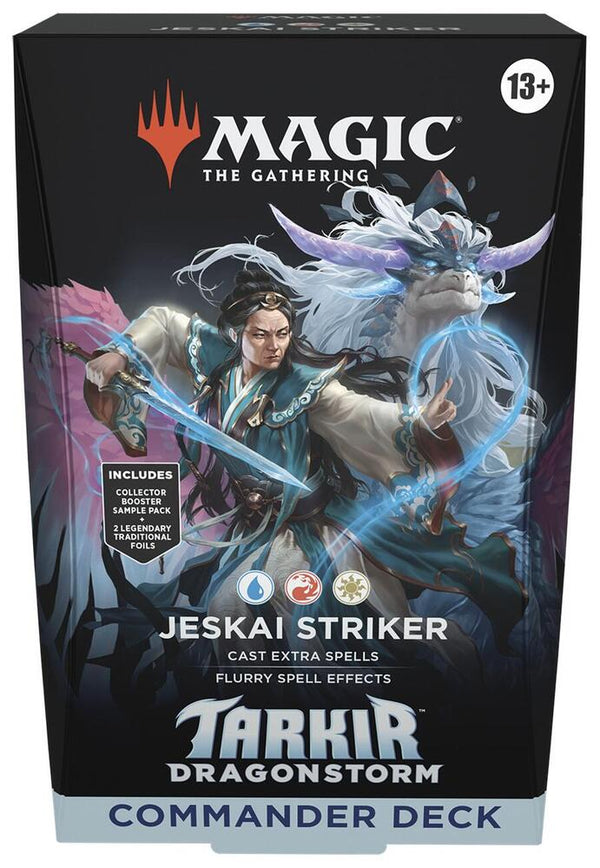 Magic The Gathering Tarkir Dragonstorm Jeskai Striker Commander Deck