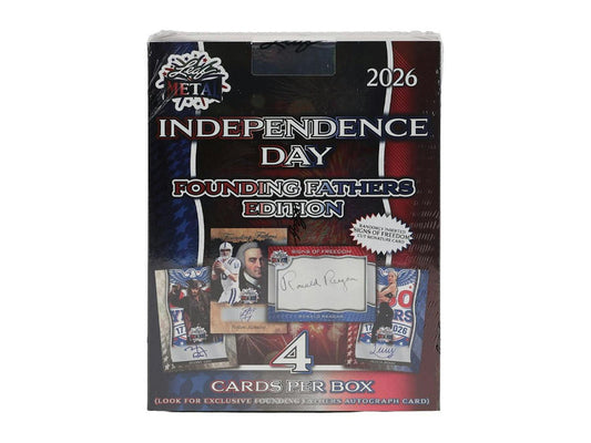 2026 Leaf Independence Day Founding Fathers Multi-Sport (1) Hobby Box