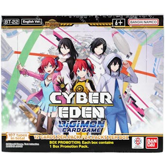 Digimon TCG Cyber Eden Booster Pack BT-22