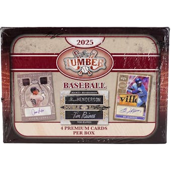 2025 Leaf Lumber Baseball (1) Hobby Box