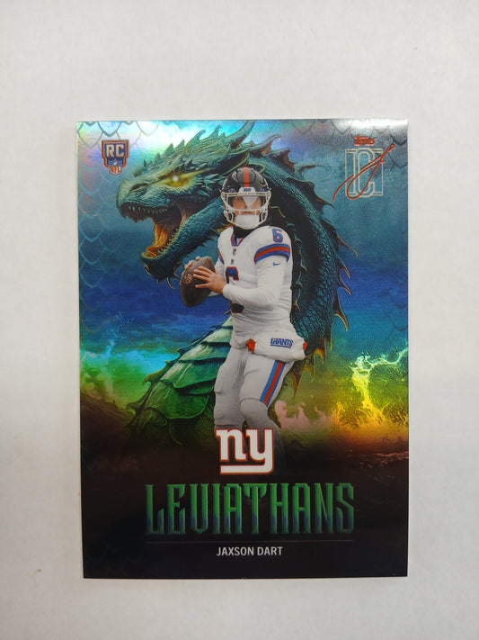 2025 Topps Signature Class Jaxson Dart Leviathans Rookie Case Hit SSP