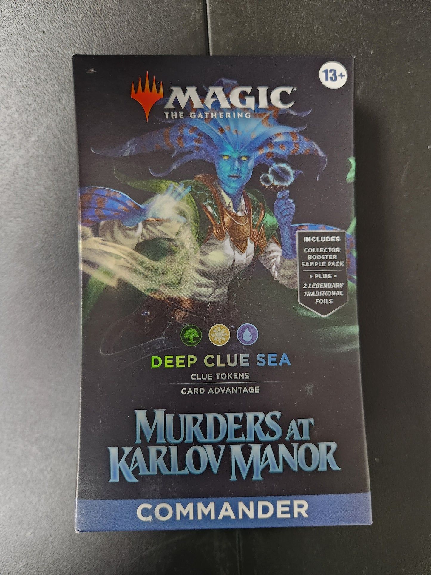 Magic The Gathering Murders at Karlov Manor Deep Blue Sea Commander Deck