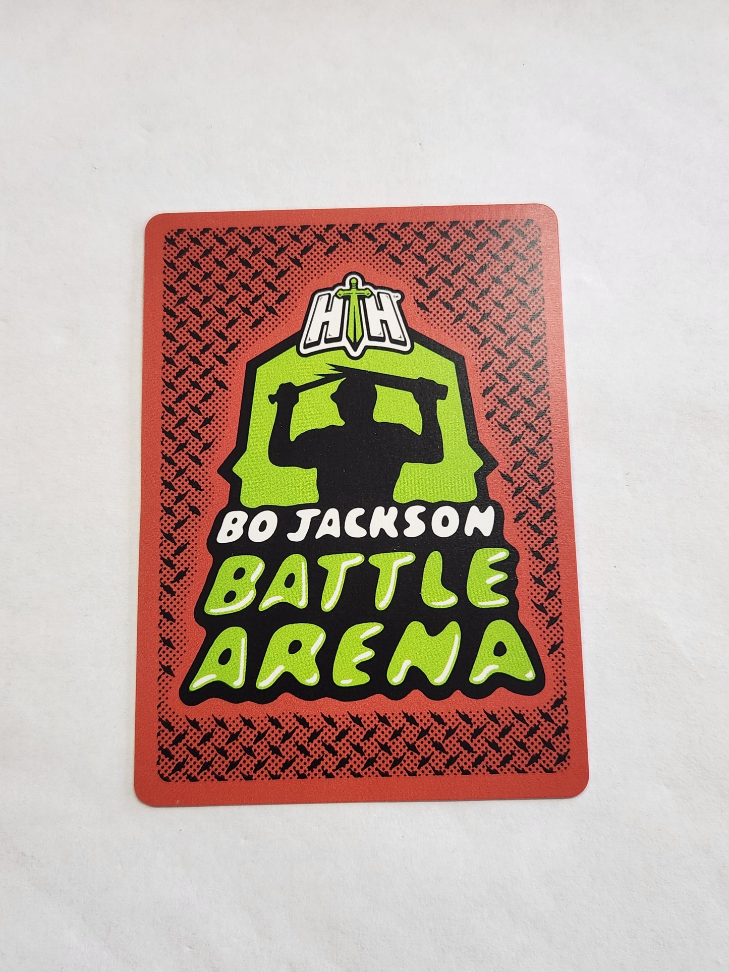 2025 Bo Jackson Battle Arena Andruw Jones Curaco Kid Inspired Ink On Card Auto