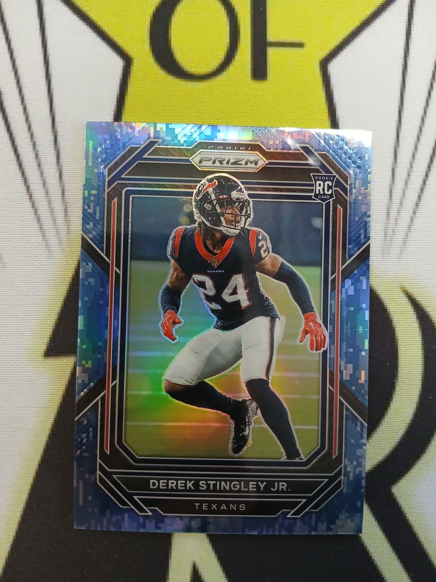 2022 Prizm Derek Stingley Jr Blue Camo Rookie Prizm SP #/25