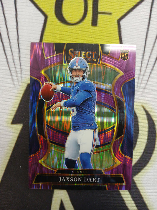 2025 Select Jaxson Dart Concourse Purple Flash Rookie #/699