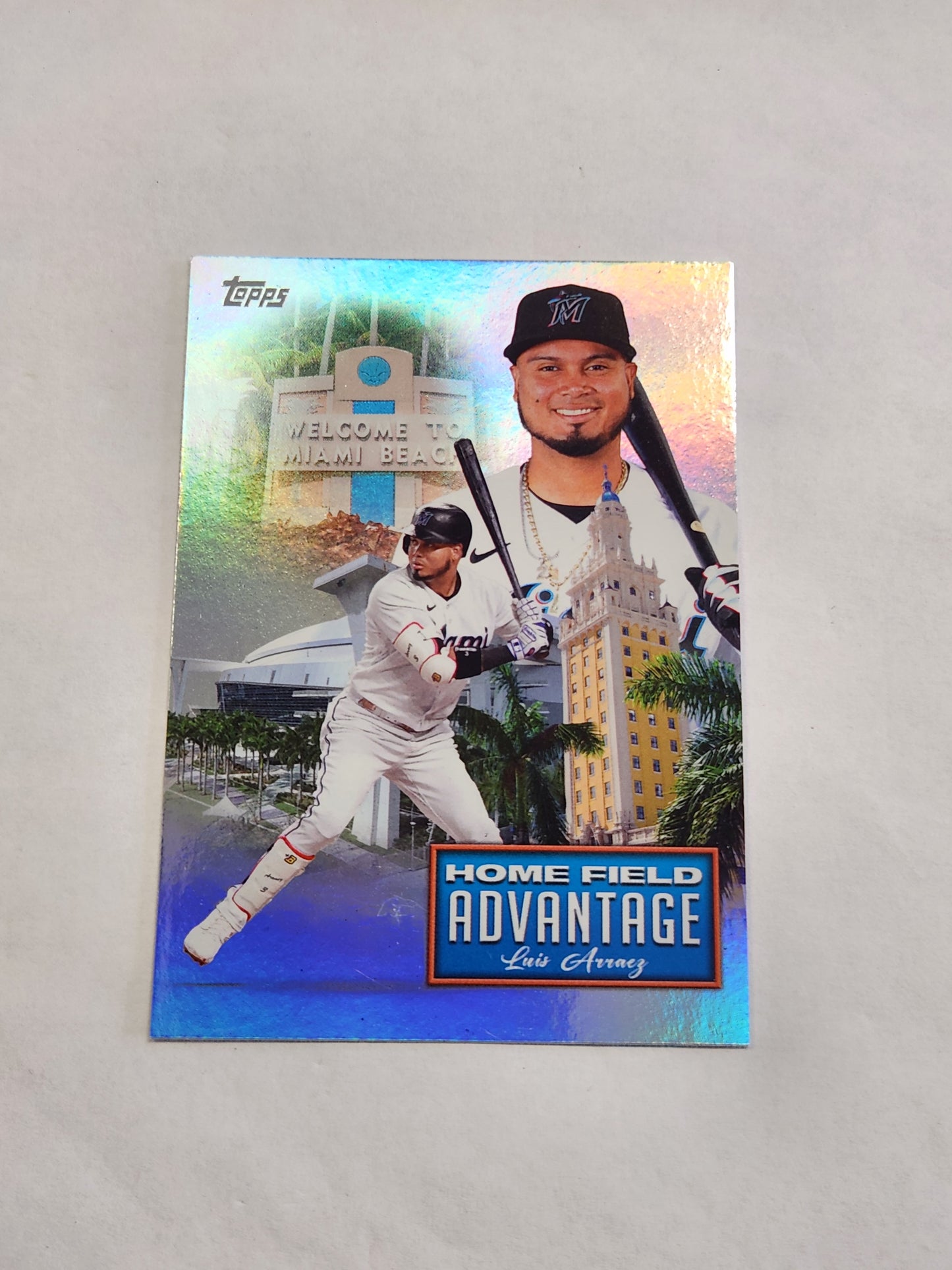 2024 Topps Luis Arraez Home Field Advantage Case Hit SSP
